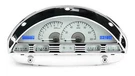 Dakota Digital 1956 Ford Pickup Analog Gauge System Silver Blue VHX-56F-PU-S-B. Fixed Price $945.25.