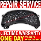 03-06 Cadillac Escalade Esv Instrument Gauge Cluster + Led *full Repair Service*. Fixed Price $119.99.