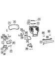 Genuine Mopar Instrument Panel Switch Bezel 6PG83TX7AB. Fixed Price $8.76.