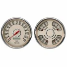 New Vintage Usa 37205-02 Gauge Oil Press Water Temp. Amps Speedometer Fuel Level. Fixed Price $637.87.