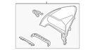 Genuine Mazda Cluster Bezel DB3A-55-420B-02. Fixed Price $508.12.