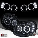 Fit 2003-2005 Dodge Neon Black Smoke Led Halo Projector Headlights Lamp 04. Fixed Price $156.99.