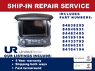 Repair Service: Radio Display/control Panel 2017-2020 Chevy Suburban 84638205. Fixed Price $350.00.