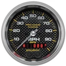 Auto 200636-40 Pro-comp Carbon Fiber Marine Speedometer Diameter: 3-3/8 Ra. Fixed Price $361.99.