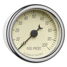 Glowshift Classic 100 Psi Fuel Pressure Gauge Kit W/ Sensor, Antique White Dial. Fixed Price $109.99.