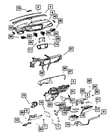 Genuine Mopar Instrument Cluster Bezel 5RV701MHAD. Fixed Price $301.99.