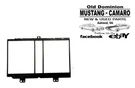 1987-1989 Mustang Instrument Gauge Cluster Trim Mask. Fixed Price $14.99.