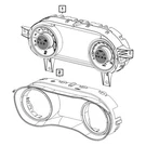 For Dodge Challenger 2016-2022 Mopar 68304616AA Instrument Cluster Mask. Fixed Price $157.53.