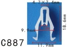 20PCS Instrument & Side Panel Clip Fit Mitsubishi Mazda MQ907568,S47P64345. Fixed Price $10.99.