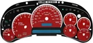 Auto Electronix Red Custom Gauge Face Overlay 2003-2005 Replacement For Cadil.... Fixed Price $83.68.
