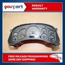 99-02 Chevy Silverado 2500 3500 Gas Instrument Cluster Transtemp 16264865 Reman. Fixed Price $148.49.