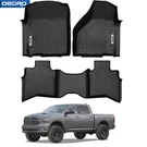 Tpe Floor Mats Liners For 2013-2024 Dodge Ram 1500 Classic Quad Cab All-weather. Fixed Price $79.49.