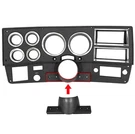 1981 1982 1983 Chevy Truck Dash Bezel Wo/ac Hole & Straight Radio Cavity. Fixed Price $209.95.