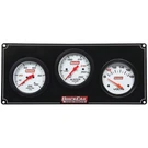 Quickcar 61-7017 Extreme 3 Gauge Panel Op/wt/vt White Face. Fixed Price $339.95.