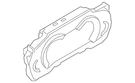 Genuine Bmw Instrument Cluster 62-10-5-A69-562. Fixed Price $1223.51.