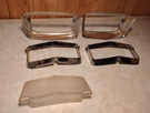 5 Part Cadillac Front Bumper Tail Light Turn Signal Parking Housing 1962 Oem. Fixed Price $199.99.