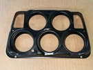 Corvette Center Gauge Cluster Metal Housing Bezel 72,73,74,75,76,77,78,79,80-82. Fixed Price $40.00.