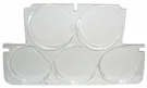 1968-82 Corvette Lens-center Instrument Gauge CLUSTER-CLEAR-68-82 (#E6348) *. Fixed Price $26.95.