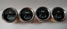 Oil Pressure Temp Volt Fuel Electric Gauges Set Bl Chrome 12V Classic. Fixed Price $39.99.