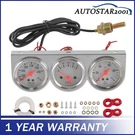 52MM Water Temp Oil Pressure Chrome 12VOLT Meter 2'' Mechanical Triple Gauge Set. Fixed Price $25.86.