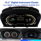 12.3" Update Lcd Instrument Cluster For Bmw Series M5 E60 X5 E70 E71 2007-2013. Fixed Price $415.65.