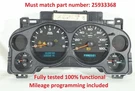 07 - 13 Silverado Sierra Instrument Panel Cluster Speedometer 25933368 Any Miles. Fixed Price $140.24.