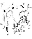Genuine Mopar Instrument Cluster Bezel 5MY13LU7AA. Fixed Price $89.44.