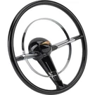 Speedway Motors 1955-56 Chevy Car 15" Steering Wheel, Black Finish (paintable). Fixed Price $391.99.