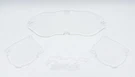 69 70 Mustang Gauge Instrument Cluster Lenses Set Without Tach C9ZZ-10887. Fixed Price $42.99.