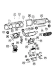 Genuine Mopar Instrument Panel Bezel 6AB21WAZAA. Fixed Price $233.16.