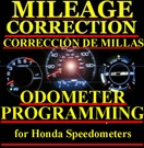 Honda Speedometer Instrument Gauge Cluster Mileage Odometer Programming. Fixed Price $99.00.