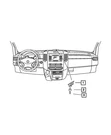 Genuine Mopar Parking Assist Display 68010513AA. Fixed Price $218.39.