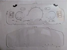 Clear Lens + Graphic Layer For Nissan NX1600 Digital Clusters. Fixed Price $74.00.