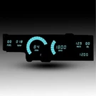 1978-1988 Cutlass Direct Replacement Gauge Cluster, Teal Leds, Made In Usa. Fixed Price $429.57.