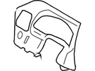 Genuine Ford Instrument Cluster Bezel 3L2Z-35044D70-BAA. Fixed Price $124.59.