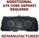 Reman 07 08 09 10 11 Ford Crown Victoria Speedometer Instrument Cluster Exchange. Fixed Price $199.00.