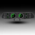 1970-1981 Camaro Led Digital Direct Fit Replacement Gauge Cluster, Green. Fixed Price $434.06.