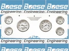 55 56 57 58 59 Gmc Truck Billet Gauge Panel Dash Insert Instrument Cluster. Fixed Price $742.50.