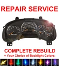 2002-2009 Gmc Envoy Speedometer Instrument Gauge Cluster Panel Repair. Fixed Price $69.00.