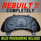 2002-2004 Oldsmobile Bravada Instrument Gauge Cluster Speedometer Reman!. Fixed Price $125.96.
