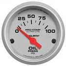 Autometer 4327 Gauge Oil Pressure 1/16" 100PSI Electric Ultra-lite. Fixed Price $118.54.