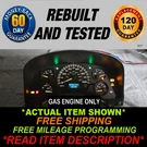 2003-2007 Chevy Express Gmc Savana Gauge Cluster. Fixed Price $144.95.