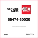 Genuine Toyota Land Cruiser Prado Garnish Instrument Panel 55474-60030. Fixed Price $104.00.