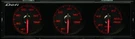 Defi Din Gauge STYLE21 Triple Red Letter DF14404. Fixed Price $718.80.