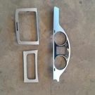 2010 Volkswagen Cc Dash Bezel Speedometer Trim Oem 3AB858366D Silver Set. Fixed Price $126.78.
