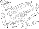 Genuine Nissan Instrument Cluster Visor 68240-9HG1A. Fixed Price $245.71.