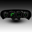 Intellitronix Green Led Digital Gauge Cluster Set 69-70 Ford Mustang. Fixed Price $507.05.