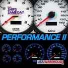 New Vintage Usa 95102-03, Kit Gauge Fits Gm Truck 95-98 Performance Ii White. Fixed Price $1009.98.