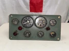 Instrument Dash Panel Used M35 A2 M109 Military M-series Truck Stewart Warner. Fixed Price $115.00.