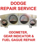 Dodge Charger Challenger Magnum 2005-2014 Instrument Gauge Cluster Repair. Fixed Price $159.00.